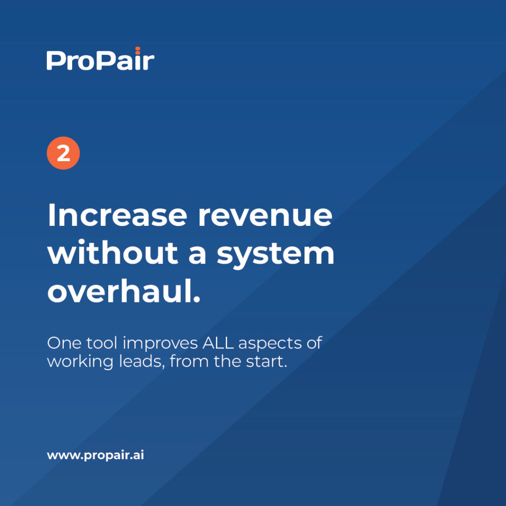2. Increase revenue without a system overhaul